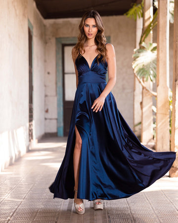 Vestido Sheila Azul