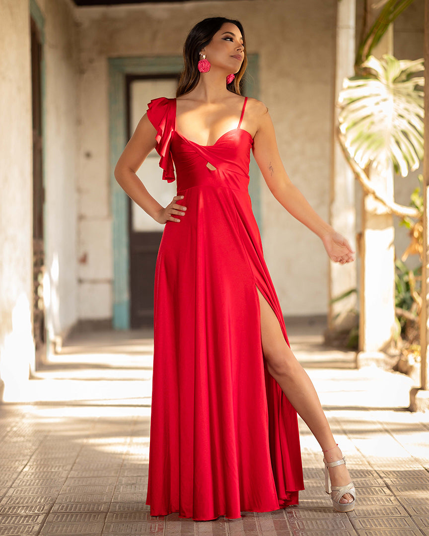 Vestido Doris Rojo