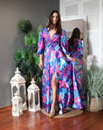 Vestido Josefina Maui Blue