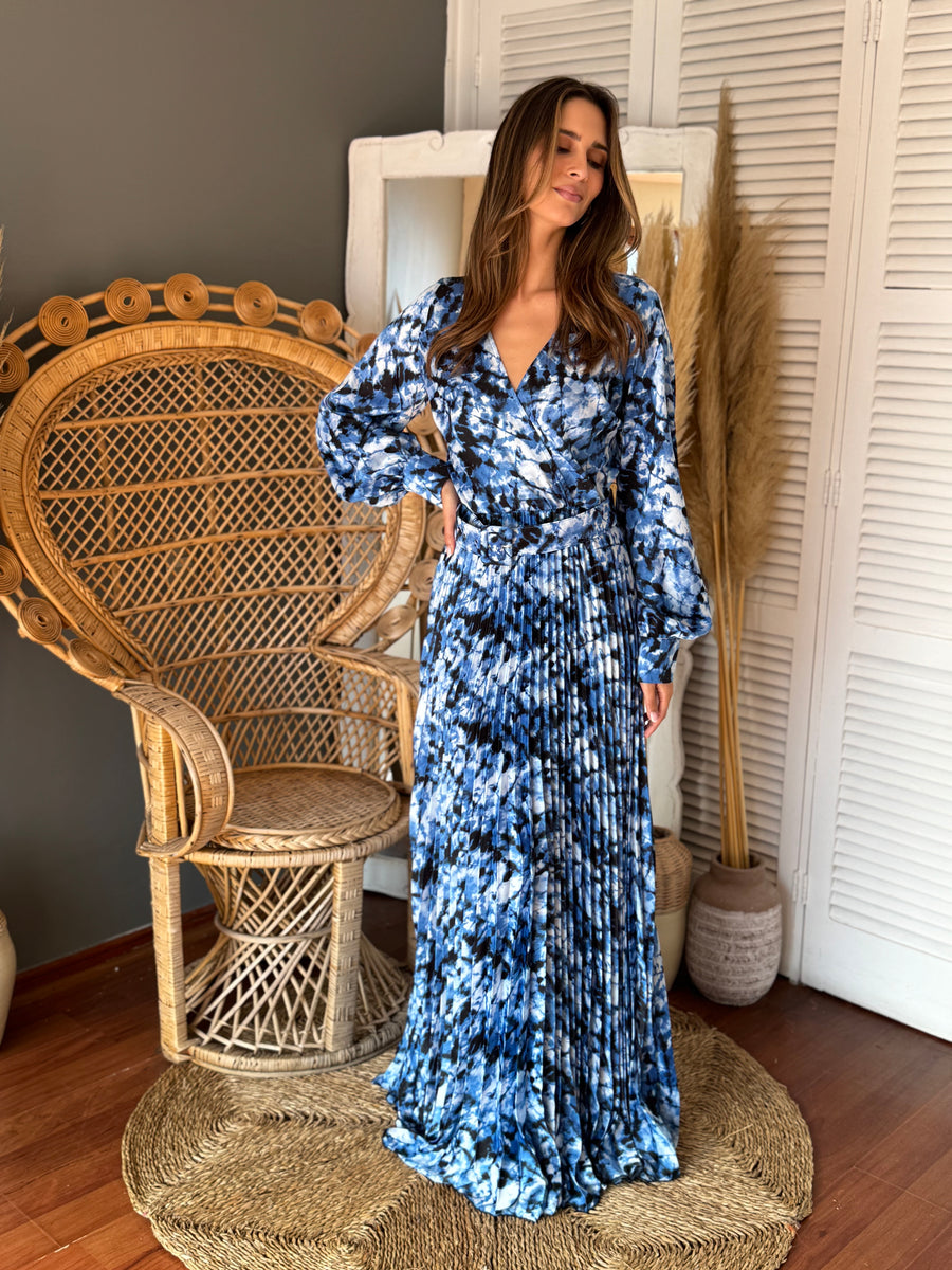 Vestido Ema Light Azul