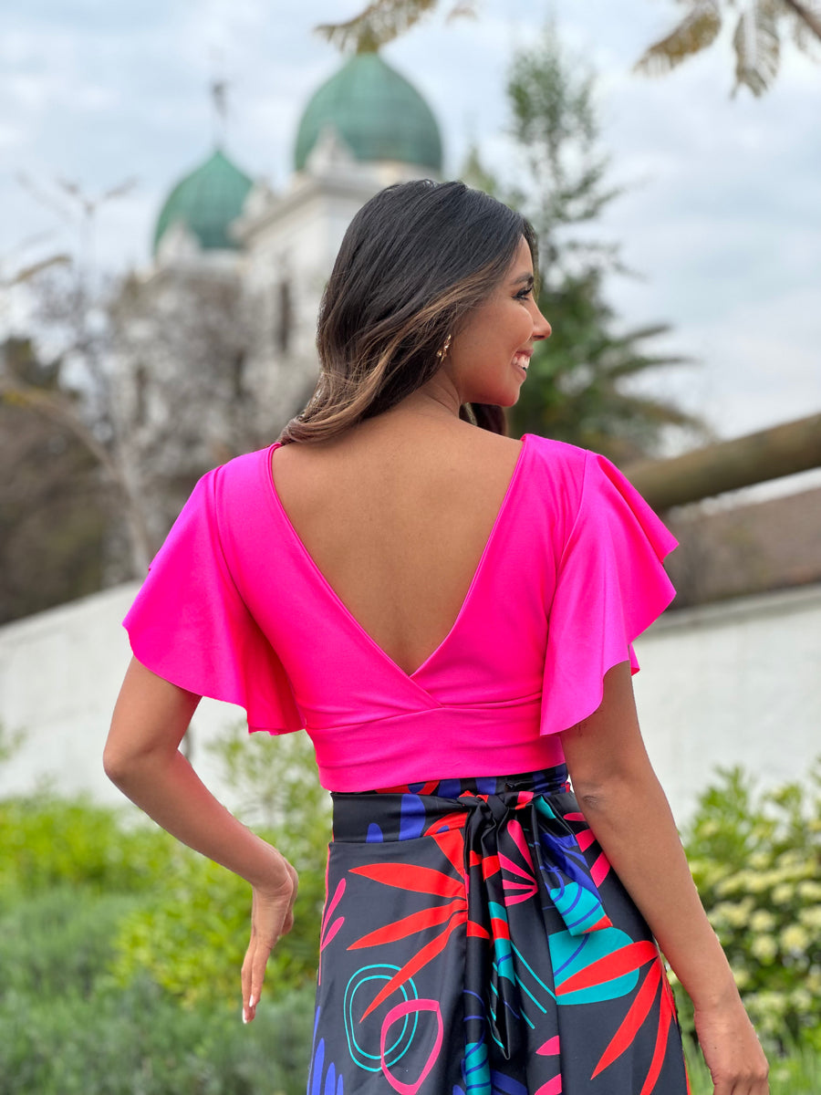 Top Annete Fucsia