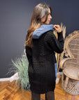 Cardigan Marruecos Negro