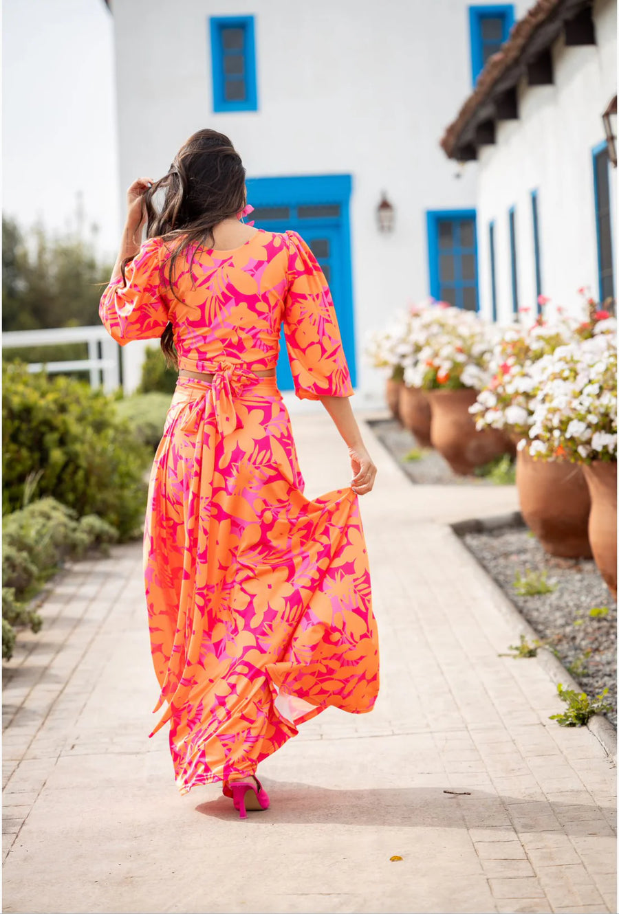 Top Lua Orange Pasion