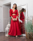 Conjunto Lua Rojo