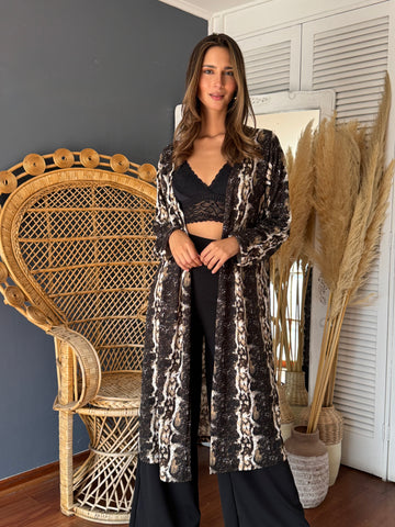 Kimono Print Snake