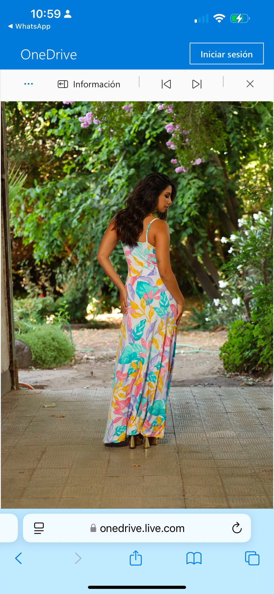Vestido Paula Acuarela