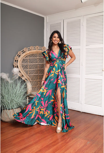 Vestido María José Green Paradise