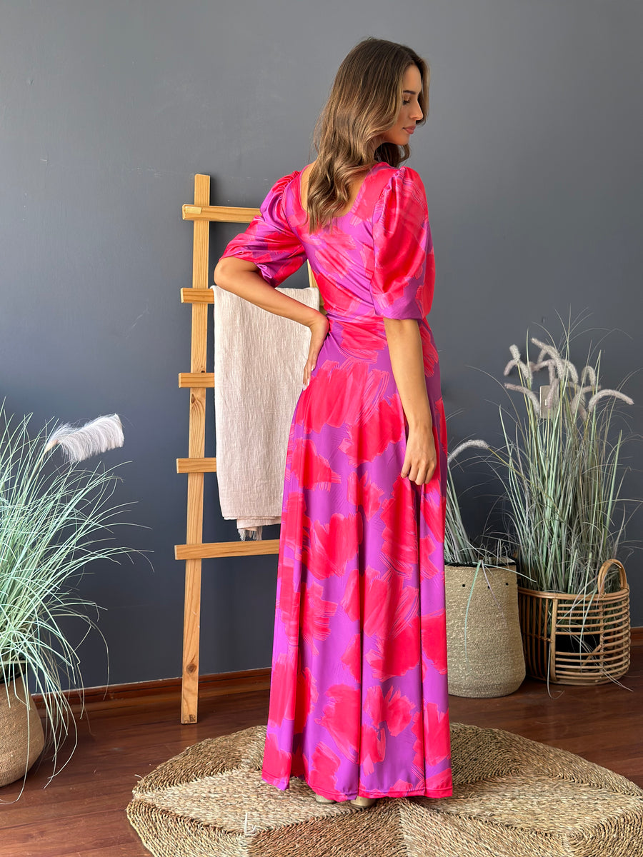 Vestido Josefina Mallorca Magenta