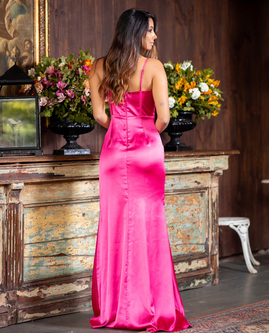 Vestido Angelina Fucsia