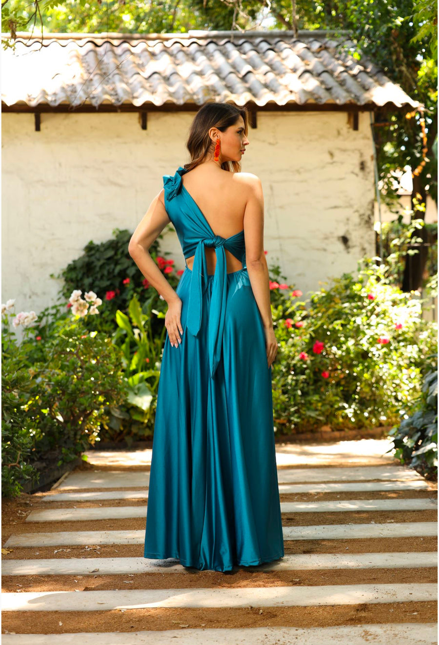 Vestido Paz Petróleo