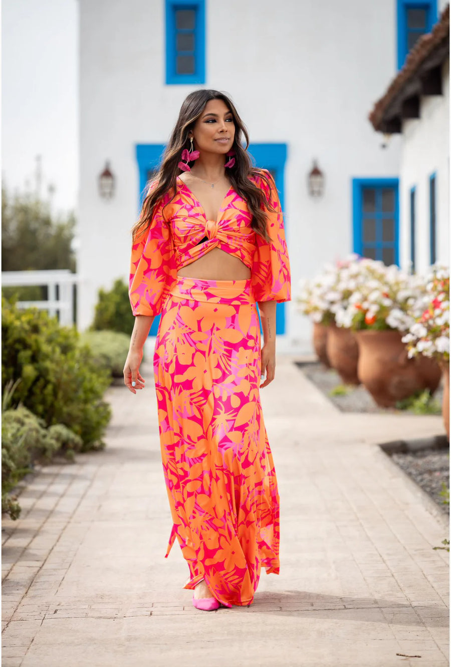 Top Lua Orange Pasion