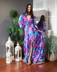 Vestido Josefina Maui Blue