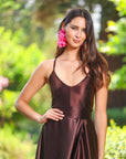 Vestido Amalia Chocolate