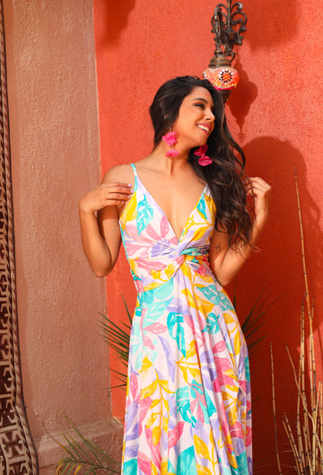 Vestido Pascuala Acuarela