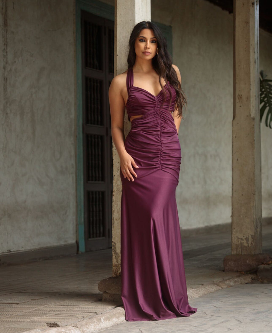 Vestido Fabiola Guinda