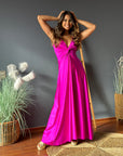 Vestido Paula Magenta