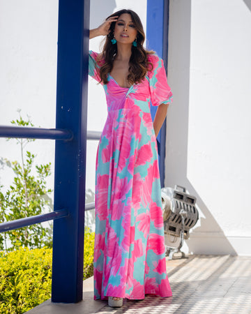 Vestido Josefa Mallorca Turqueza