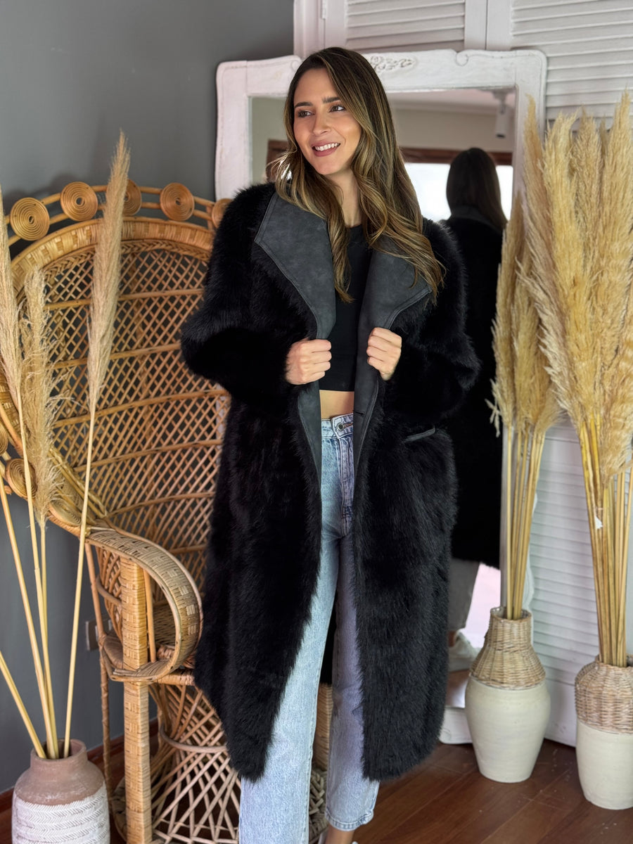 Chaqueta Alaska Negra Reversible