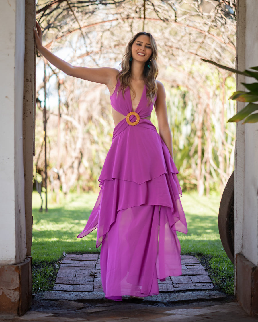 Vestido Cota Magenta