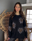 Sweater Maxi Print Splash