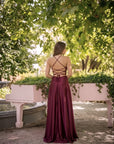 Vestido Fiorella Vino
