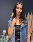 Chaqueta Denim Maxi