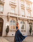Vestido Florencia Azul Marino