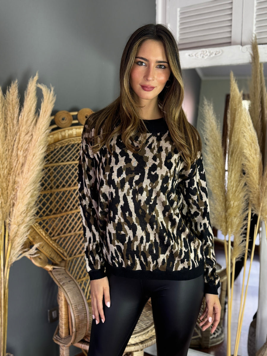 Sweater Print Cargo