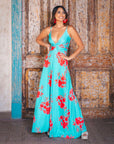 Vestido Paula Rosas
