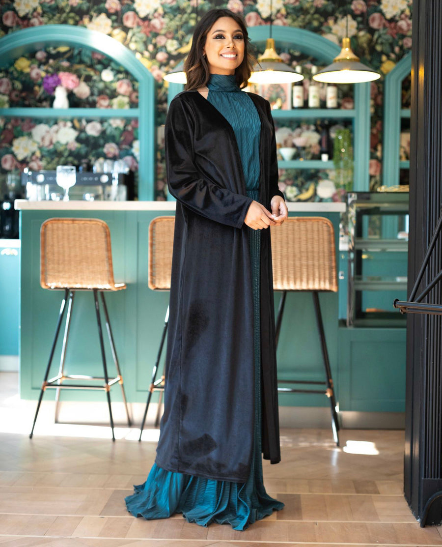 Kimono Velvet Negro