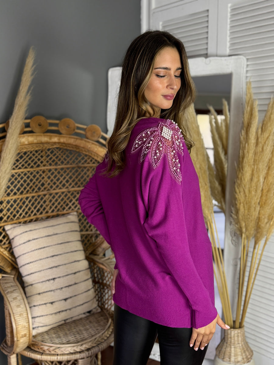 Sweater Ampi Magenta