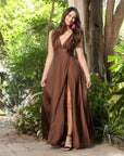 Vestido Lena Chocolate