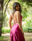 Vestido Fiorella Fucsia
