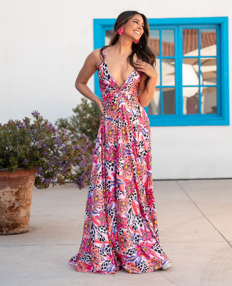 Vestido Pascuala Summer Print