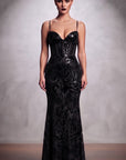 Vestido Natalia Negro
