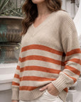 Sweater Orange Line