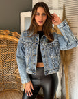 Chaqueta Denim Charm