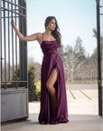Vestido Figueres uva