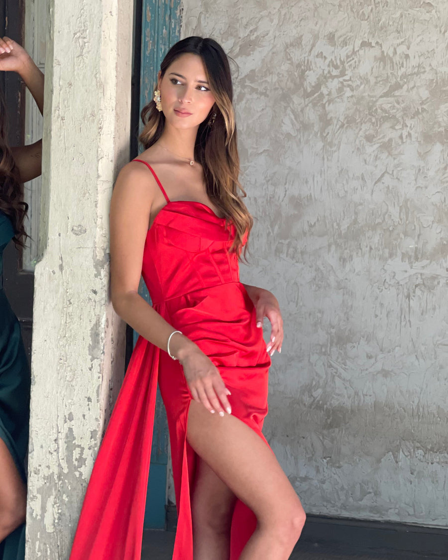 Vestido Martina Rojo